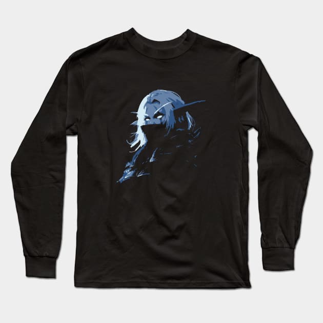 Night elf Long Sleeve T-Shirt by IamValkyrie